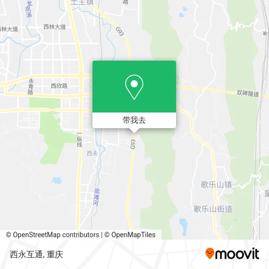 西永互通地图
