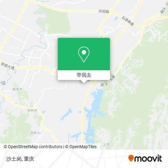 沙土岗地图