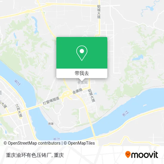 重庆渝环有色压铸厂地图