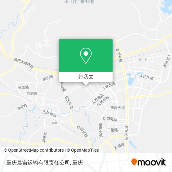 重庆晨宙运输有限责任公司地图