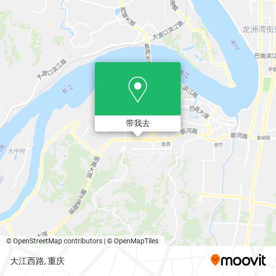 大江西路地图