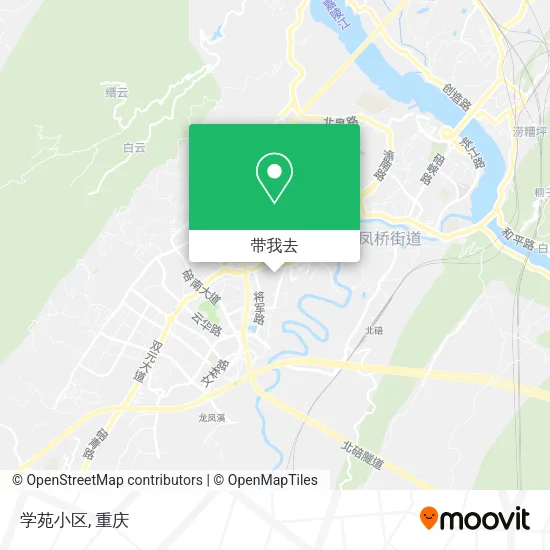 学苑小区地图