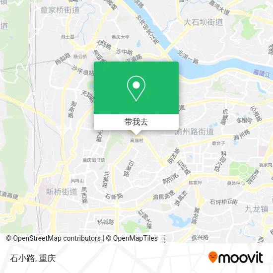 石小路地图