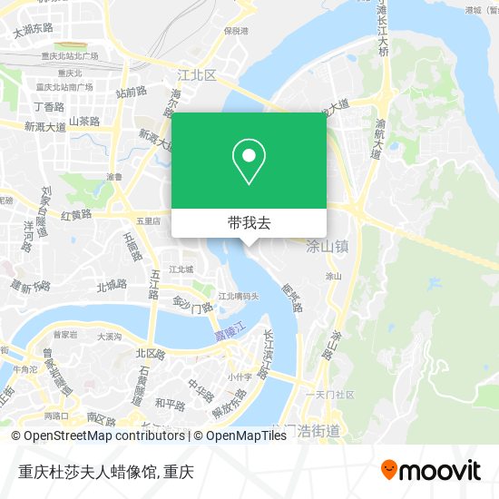 重庆杜莎夫人蜡像馆地图