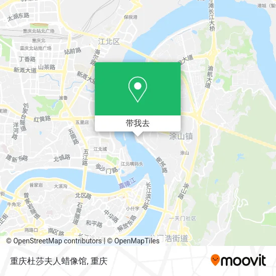 重庆杜莎夫人蜡像馆地图