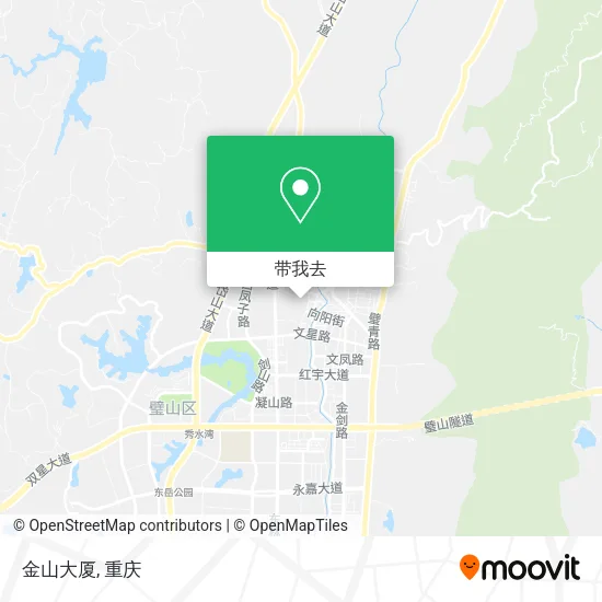金山大厦地图