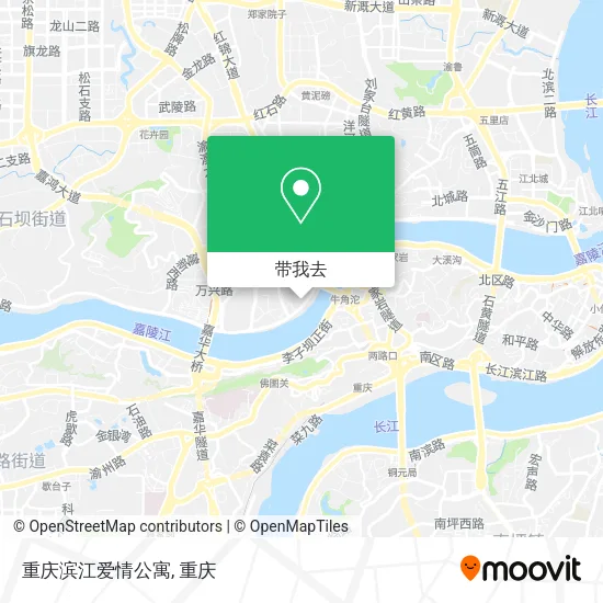重庆滨江爱情公寓地图