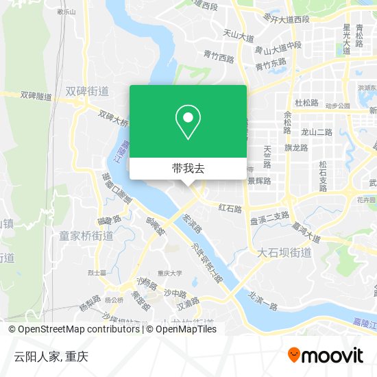 云阳人家地图