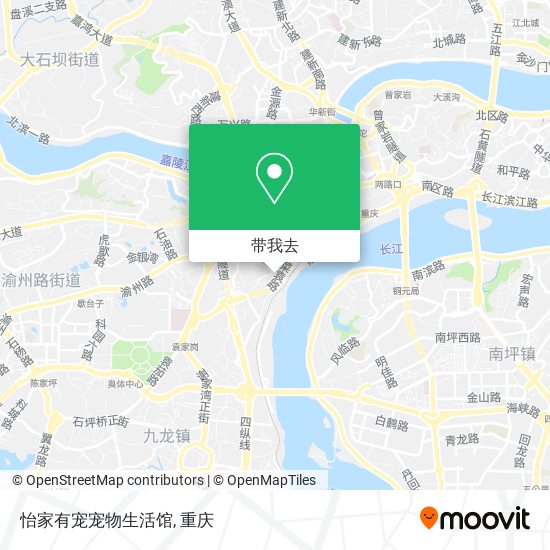 怡家有宠宠物生活馆地图