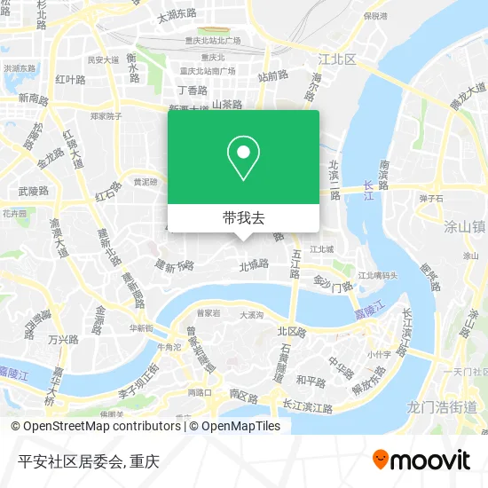 平安社区居委会地图