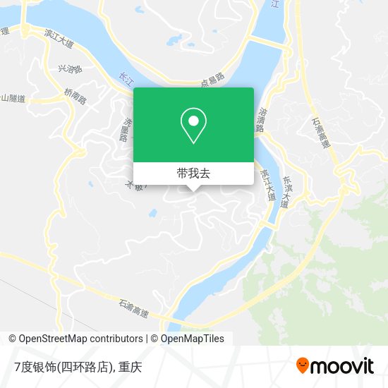 7度银饰(四环路店)地图