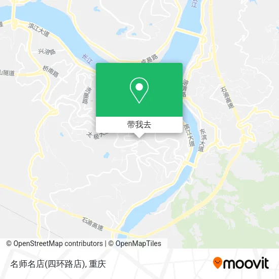 名师名店(四环路店)地图