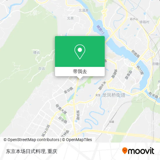 东京本场日式料理地图