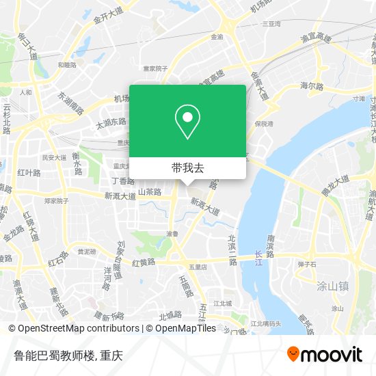 鲁能巴蜀教师楼地图