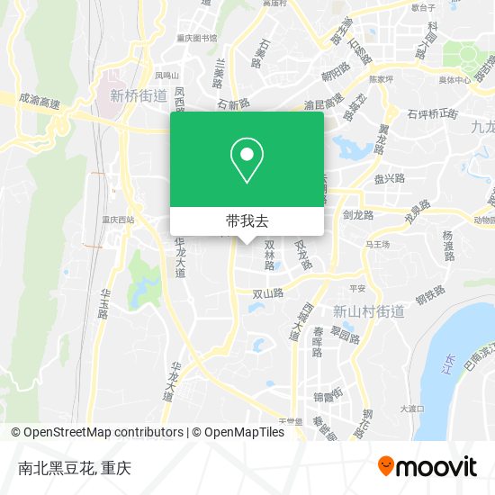 南北黑豆花地图
