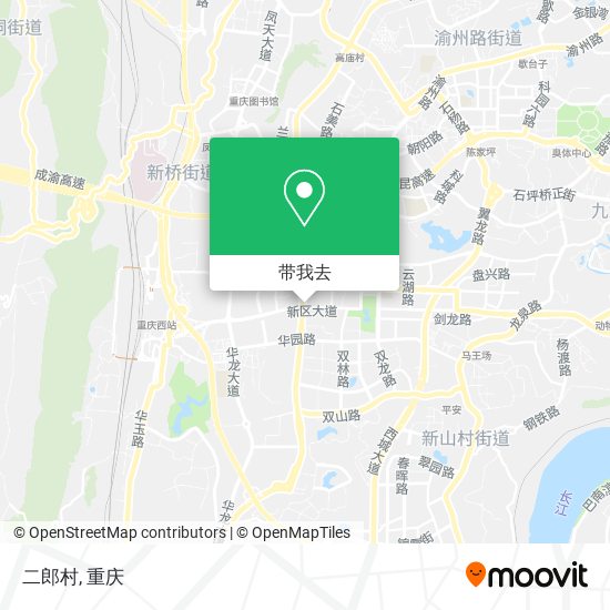 二郎村地图