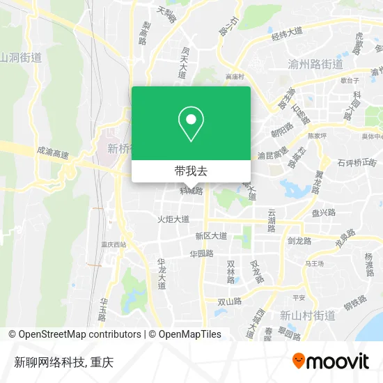 新聊网络科技地图