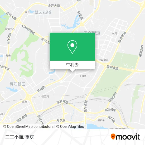 三三小面地图