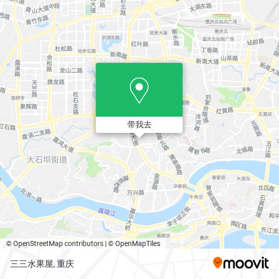 三三水果屋地图