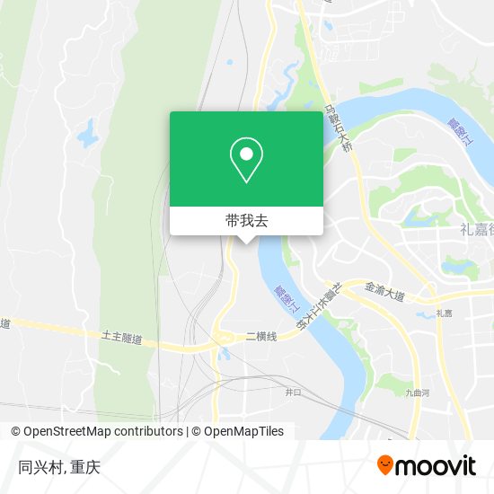 同兴村地图