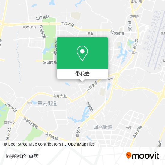 同兴脚轮地图