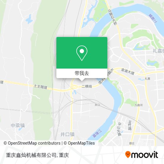重庆鑫灿机械有限公司地图
