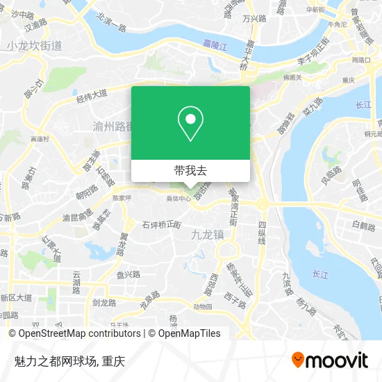 魅力之都网球场地图