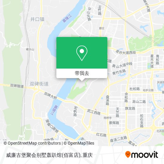 威廉古堡聚会别墅轰趴馆(佰富店)地图