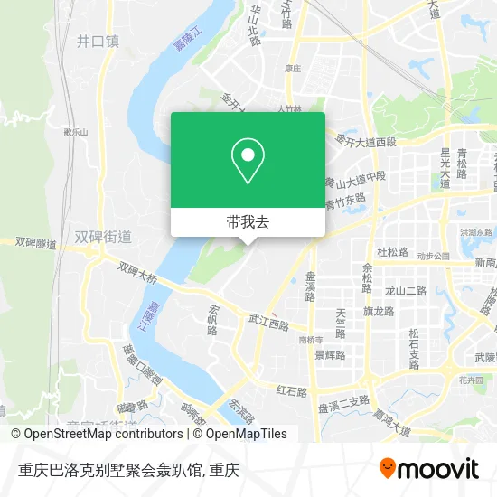 重庆巴洛克别墅聚会轰趴馆地图