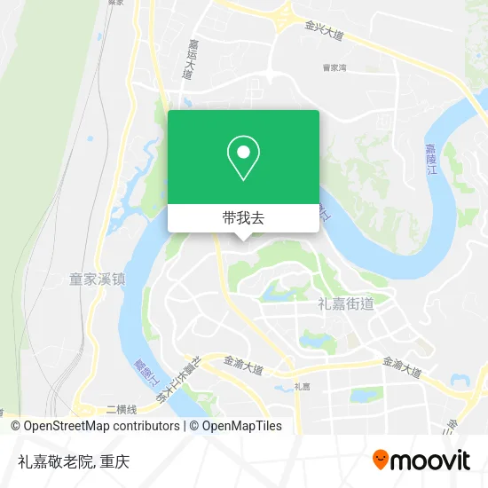 礼嘉敬老院地图