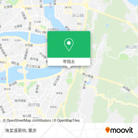 海棠溪新街地图