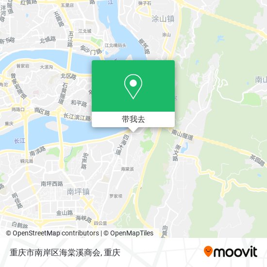 重庆市南岸区海棠溪商会地图