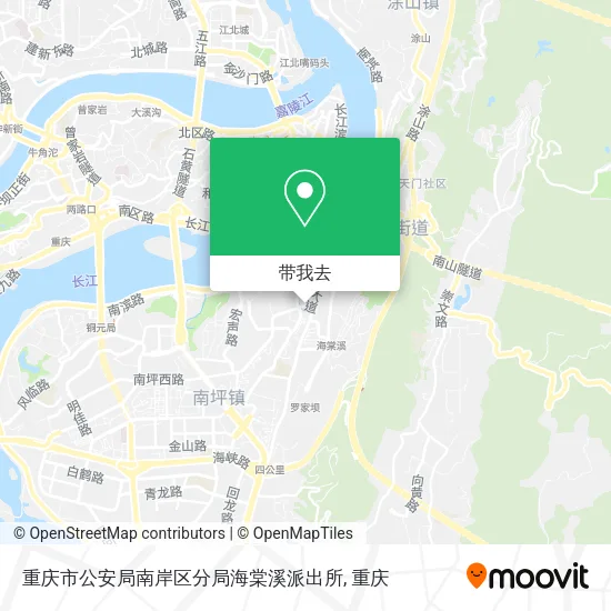 重庆市公安局南岸区分局海棠溪派出所地图
