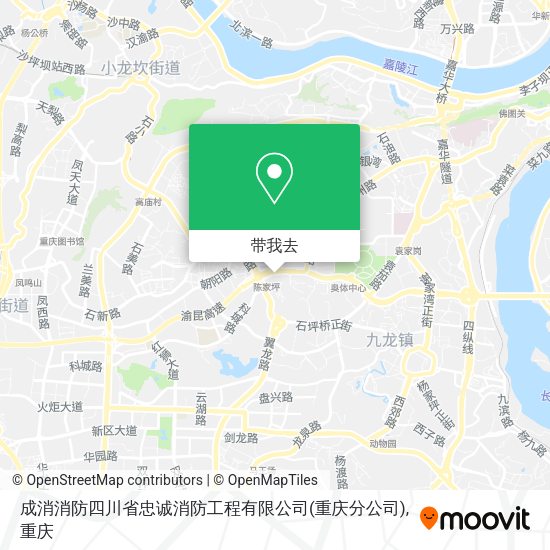 成消消防四川省忠诚消防工程有限公司(重庆分公司)地图