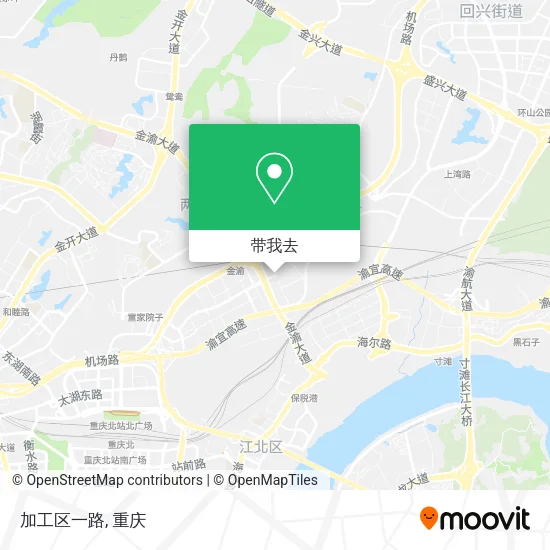加工区一路地图