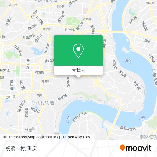 杨渡一村地图