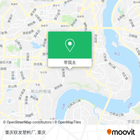 重庆联发塑料厂地图