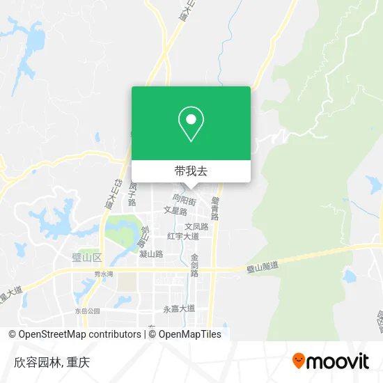欣容园林地图