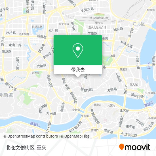 北仓文创街区地图