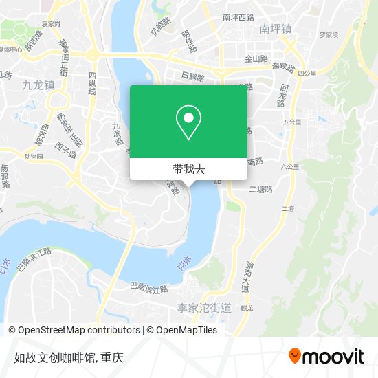 如故文创咖啡馆地图