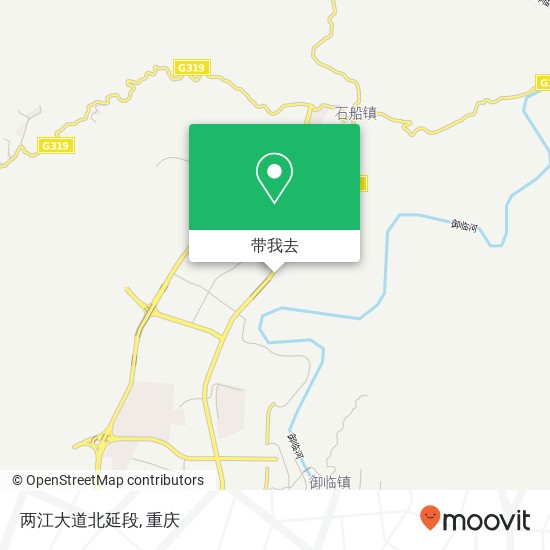两江大道北延段地图