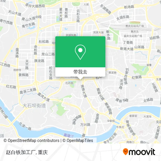 赵白铁加工厂地图
