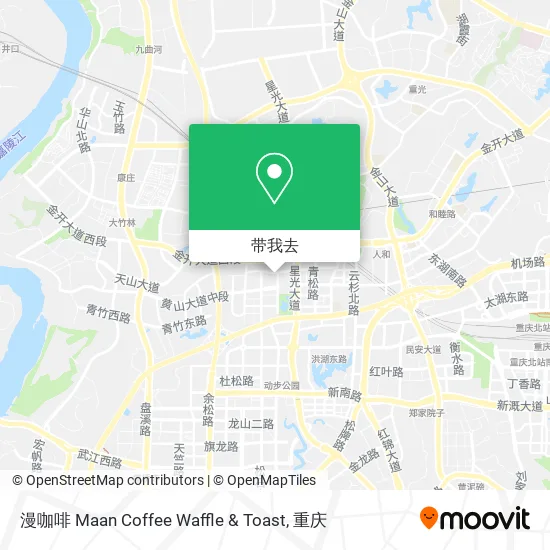 漫咖啡 Maan Coffee Waffle & Toast地图