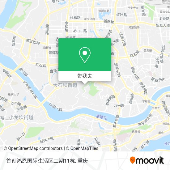 首创鸿恩国际生活区二期11栋地图