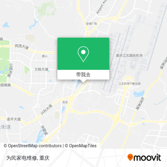 为民家电维修地图