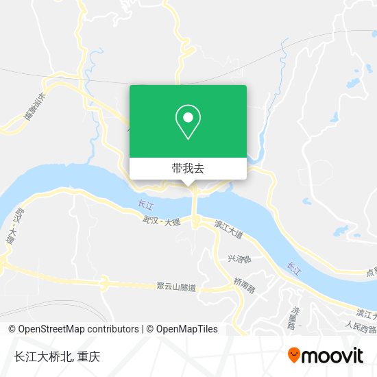 长江大桥北地图