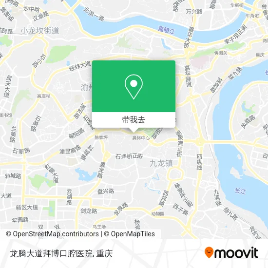 龙腾大道拜博口腔医院地图