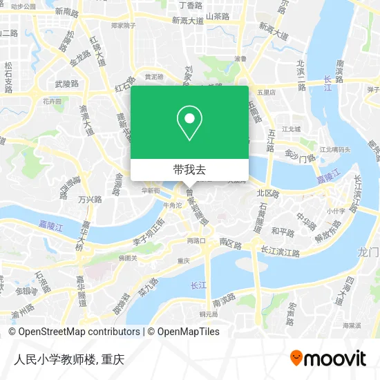 人民小学教师楼地图