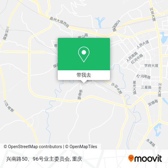 兴南路50、96号业主委员会地图