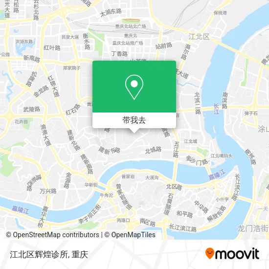 江北区辉煌诊所地图